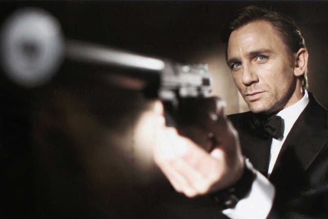 Daniel Craig in a ‘Casino Royale’ promotional still