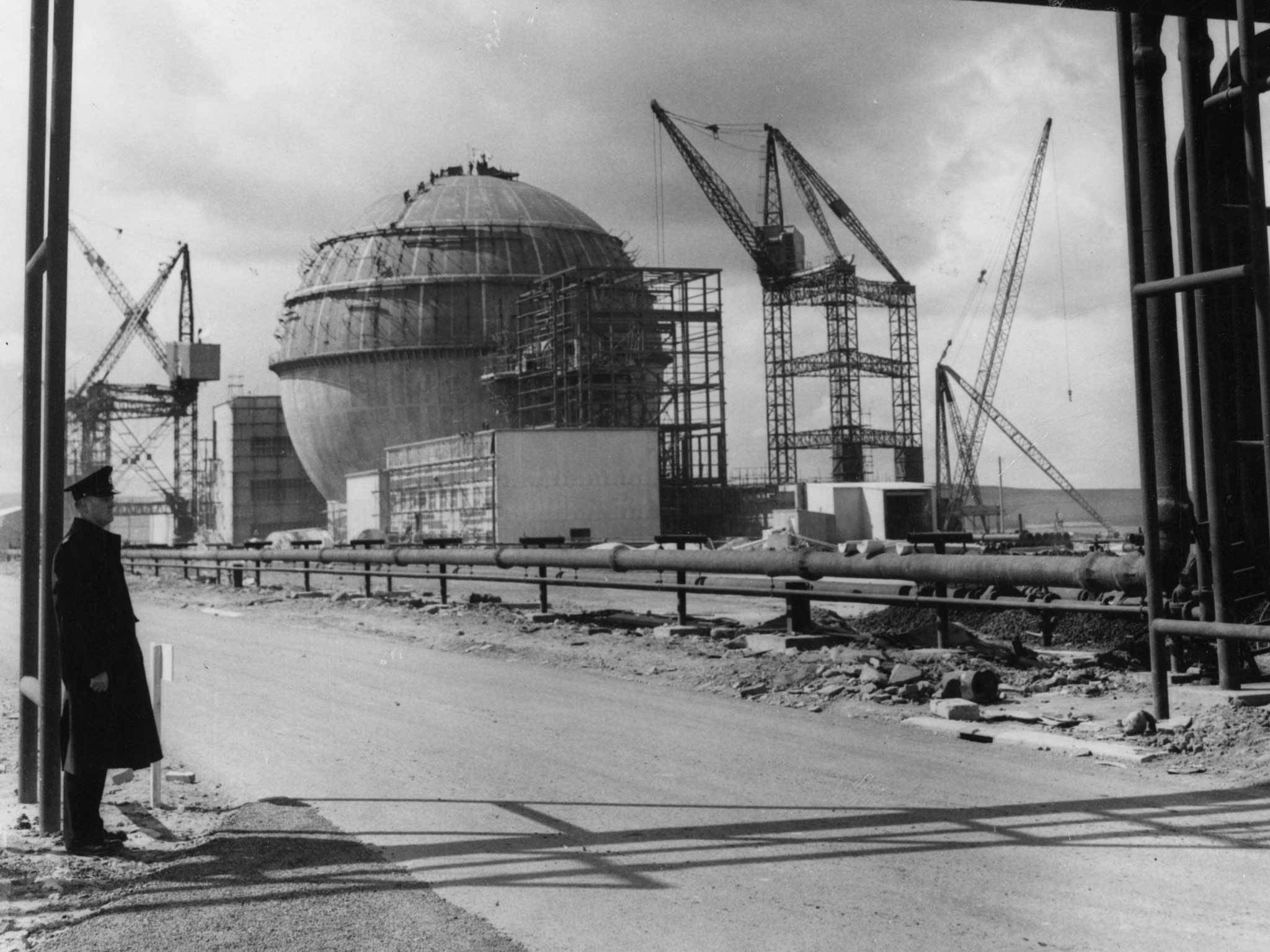 Dounreay in the 1950s - it was Britain's first fast reactor