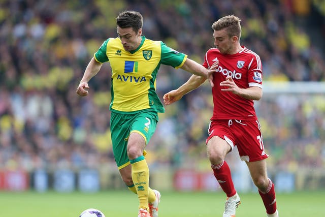Norwich captain Russell Martin