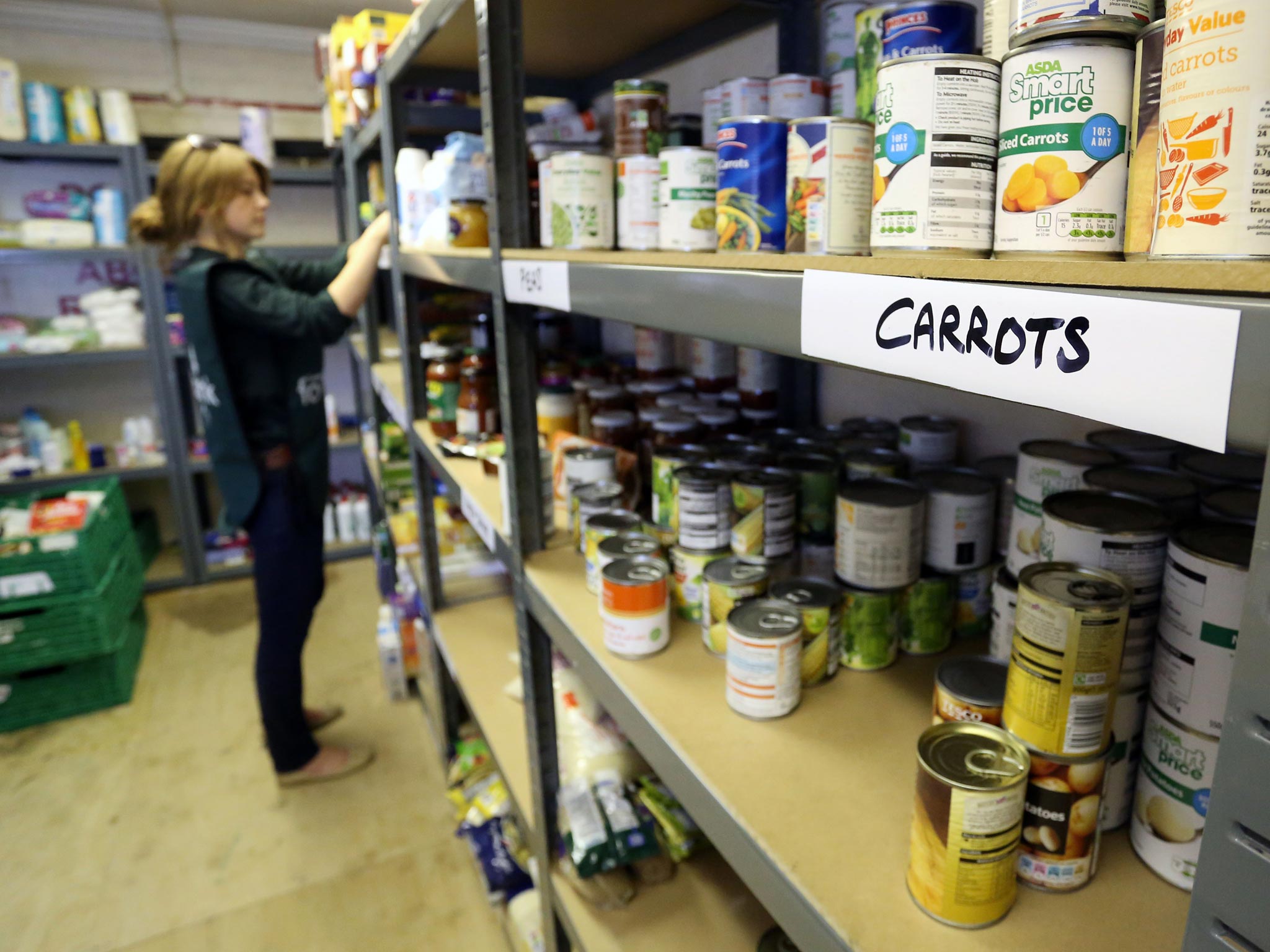 More students are turning to food banks