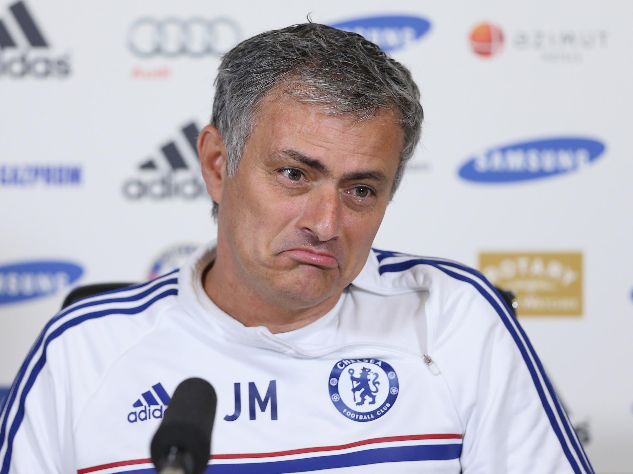 Jose Mourinho is maintaining a consistent line in limiting expectations