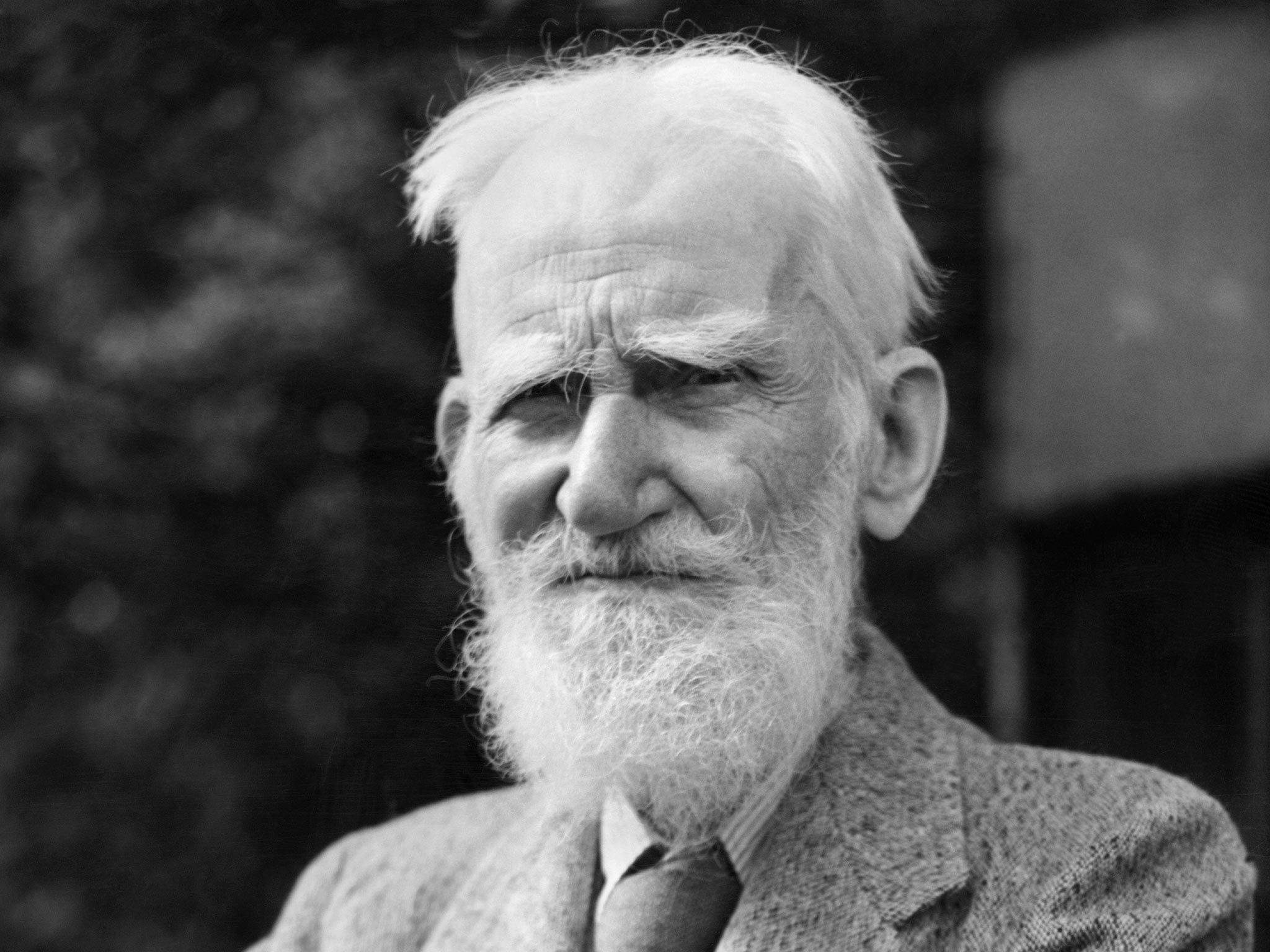 Irish author and dramatist George Bernard Shaw