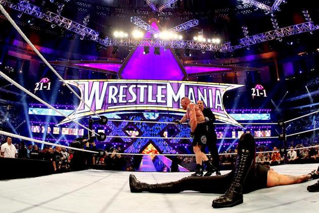 Brock Lesnar pinned Undertaker. At WrestleMania.