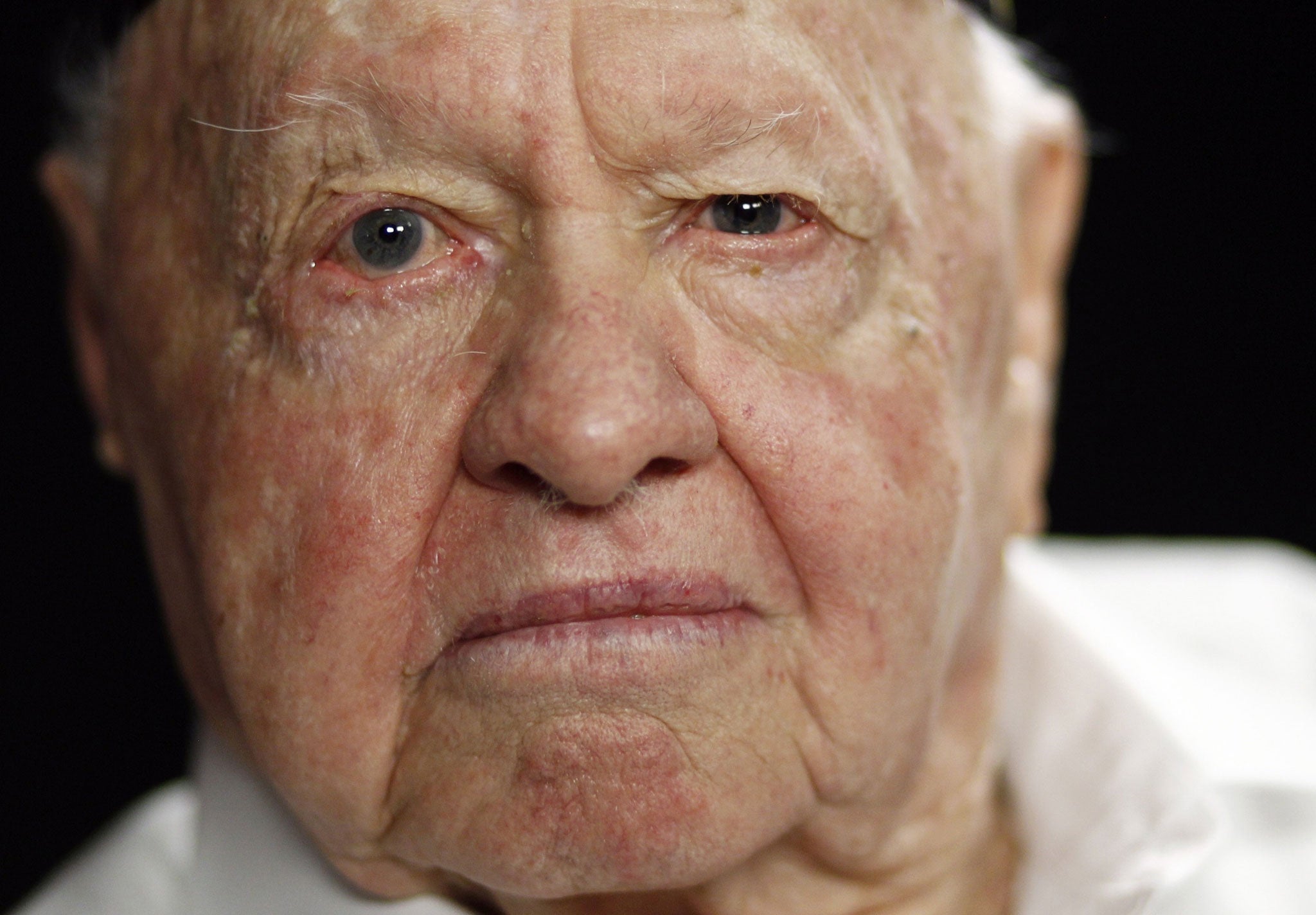 Mickey Rooney poses during a recent portrait session in Los Angeles, 19 May 2011. He died on Sunday aged 93