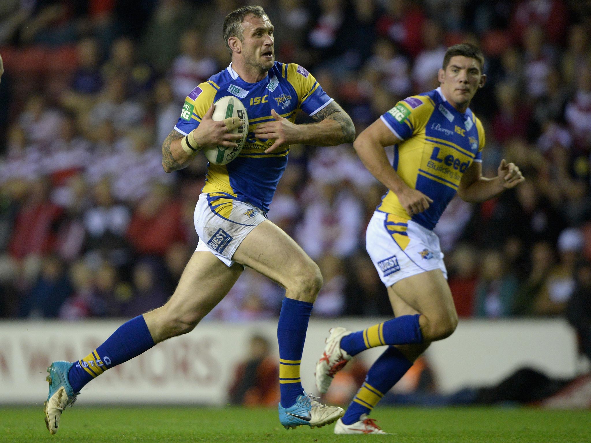 Jamie Peacock will make his 500th Super League appearance on Friday when he plays for Leeds Rhinos against Wakefield