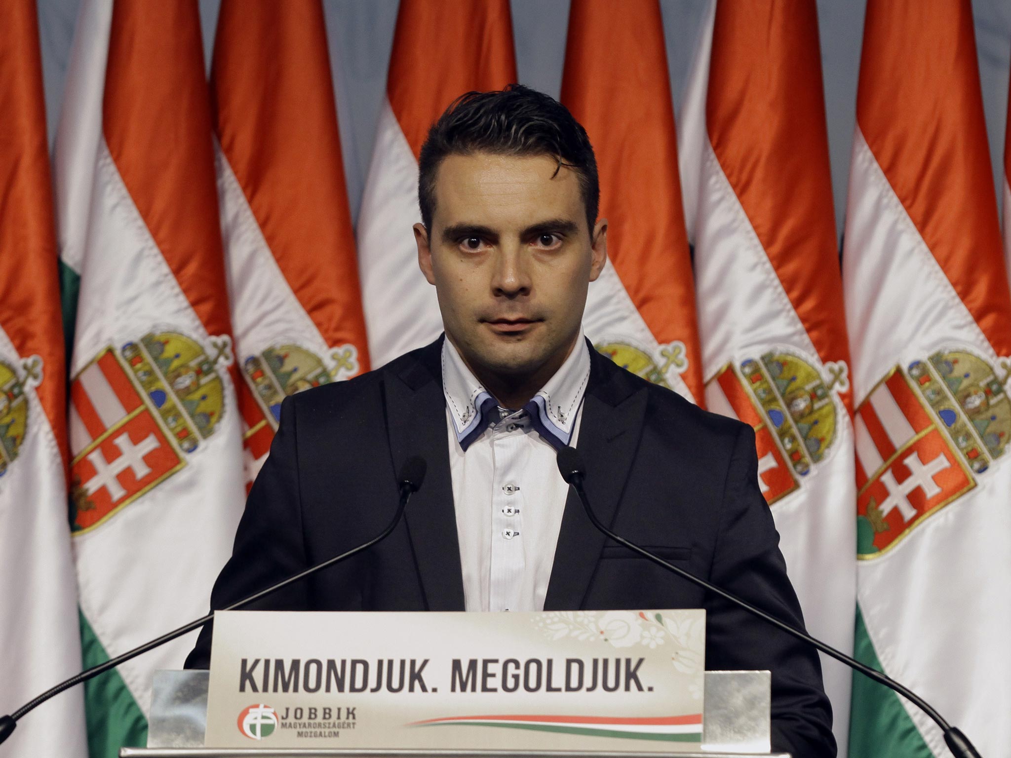 Gabor Vona, leader of the far-right Jobbik party, saw significant gains