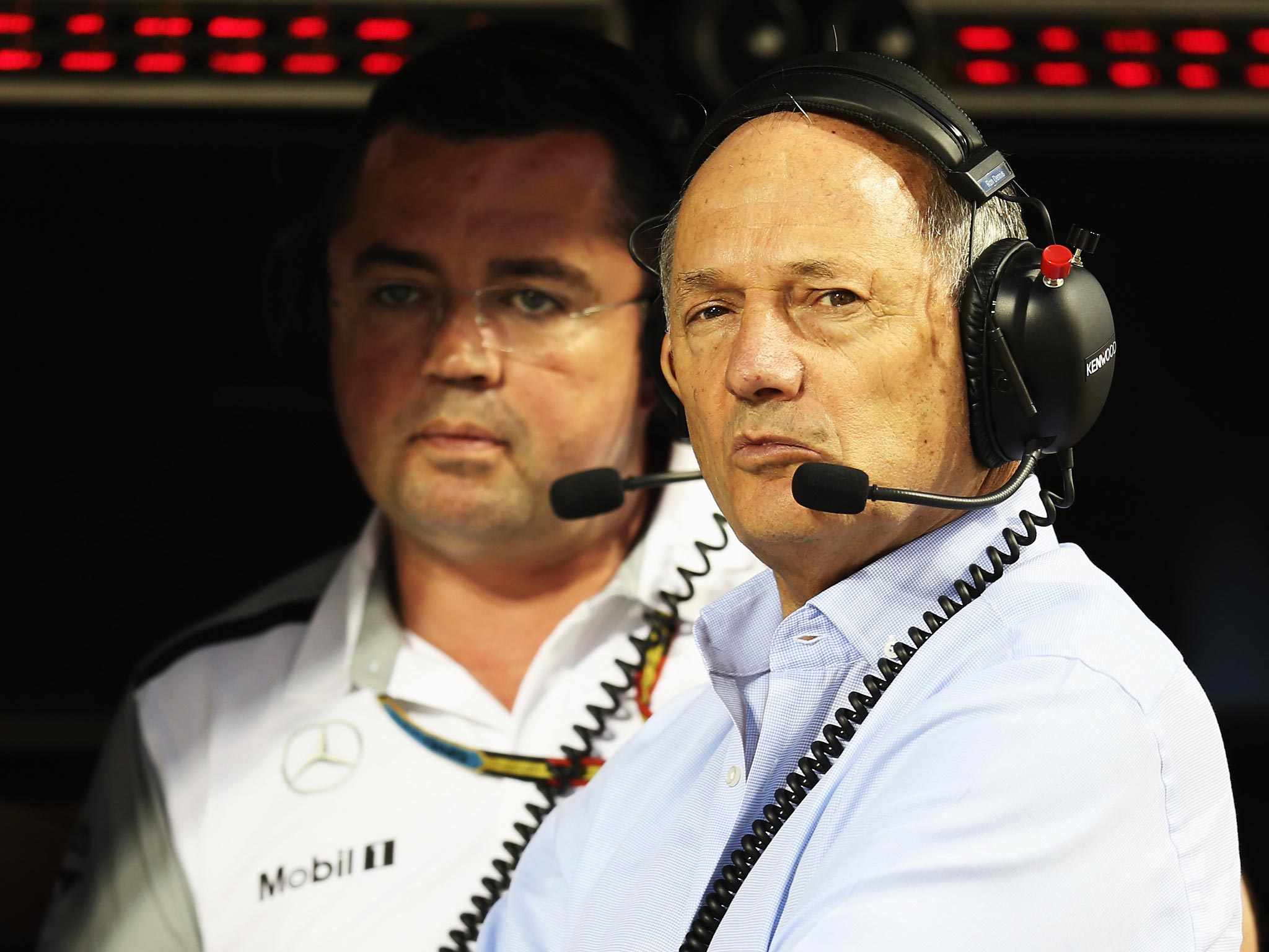 McLaren’s Ron Dennis regards the new F1 engines as ‘the future’