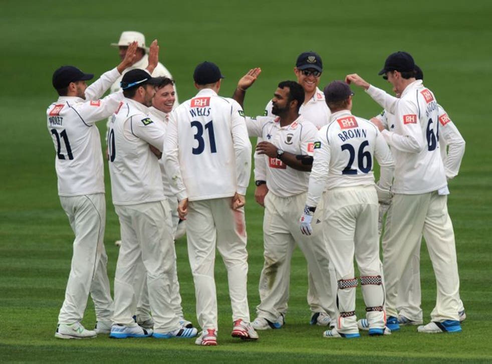 The Press Association's coverage of Sussex v Middlesex at Hove missed significant moments
