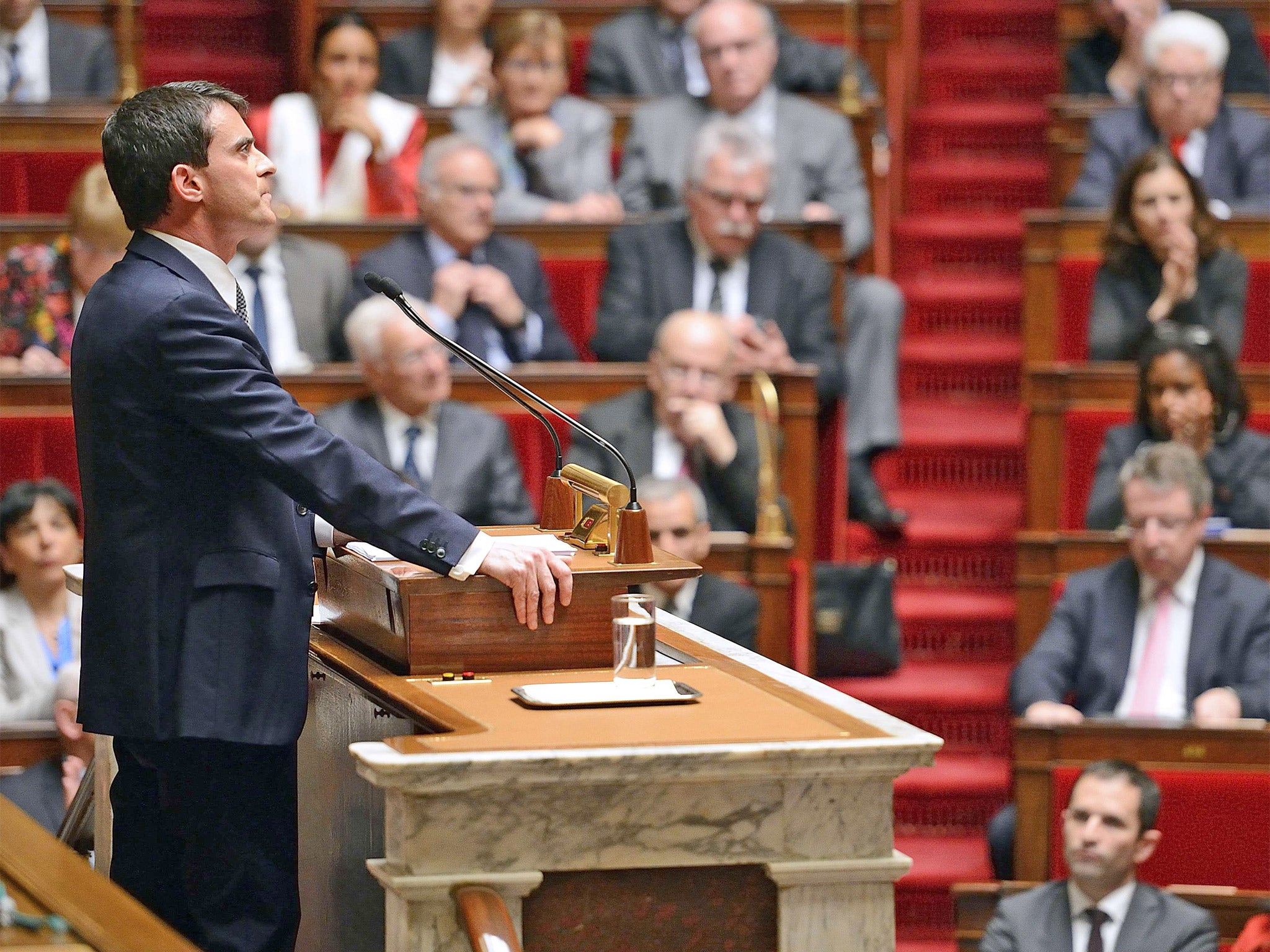 Mr Valls said austerity was ‘counter-productive’