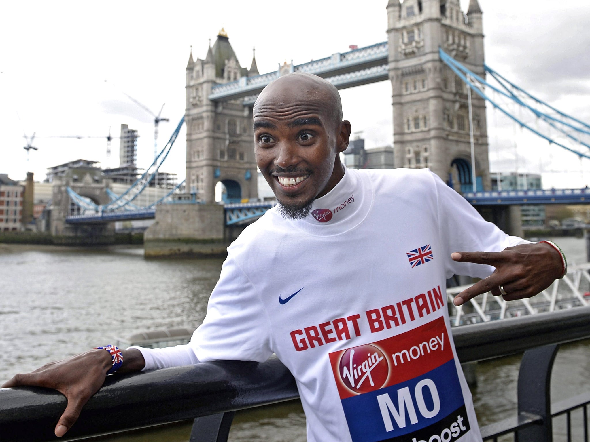 Double Olympic champion Mo Farah is upbeat about his attempt to win Sunday’s London Marathon