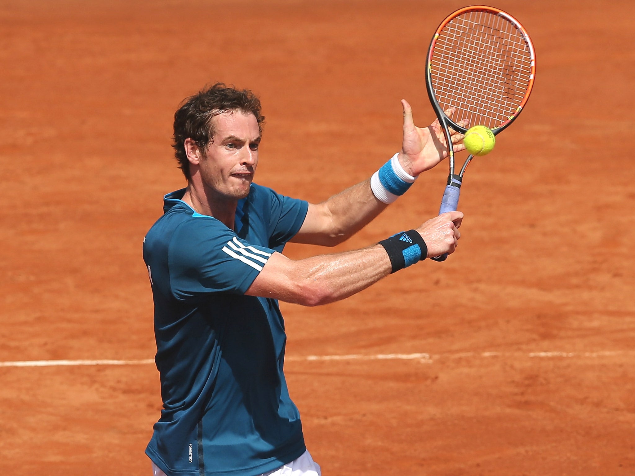 Andy Murray’s most recent experience on clay, the Davis Cup match against Italy in Naples, ended in defeat to Fabio Fognini in the singles