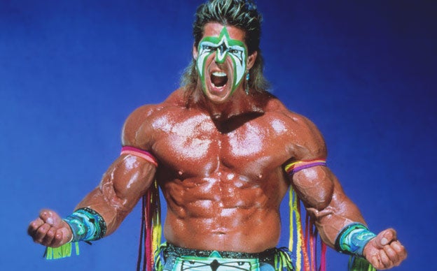 The wrestler was known for his neon bat face paint