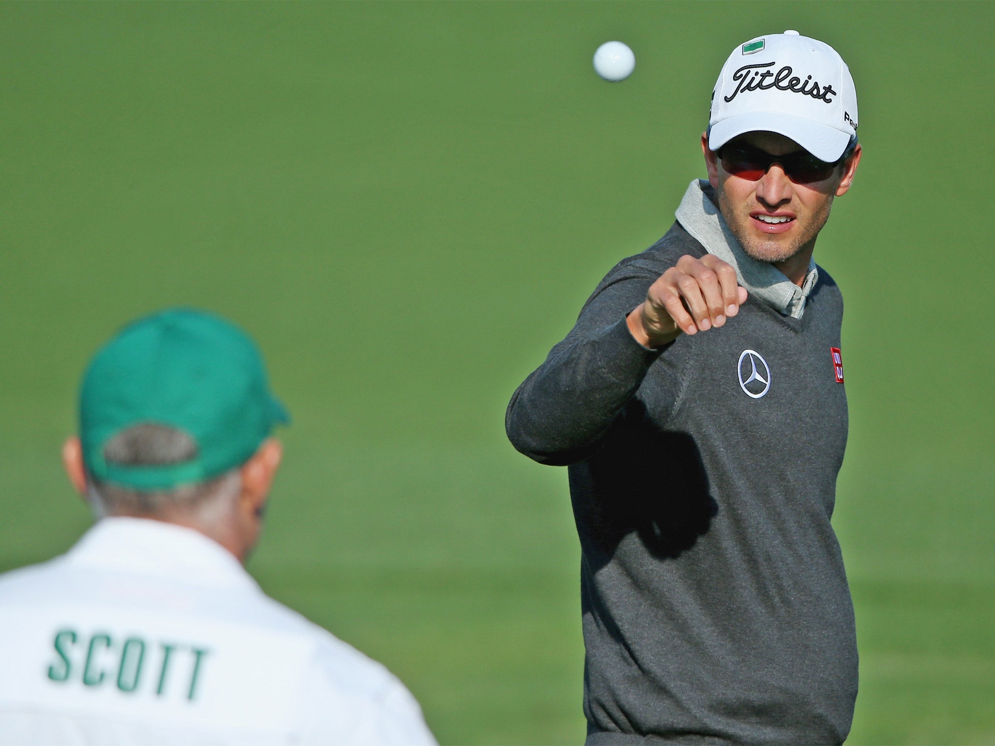 Adam Scott is trying to become just the fourth Masters champion to retain the title the following year