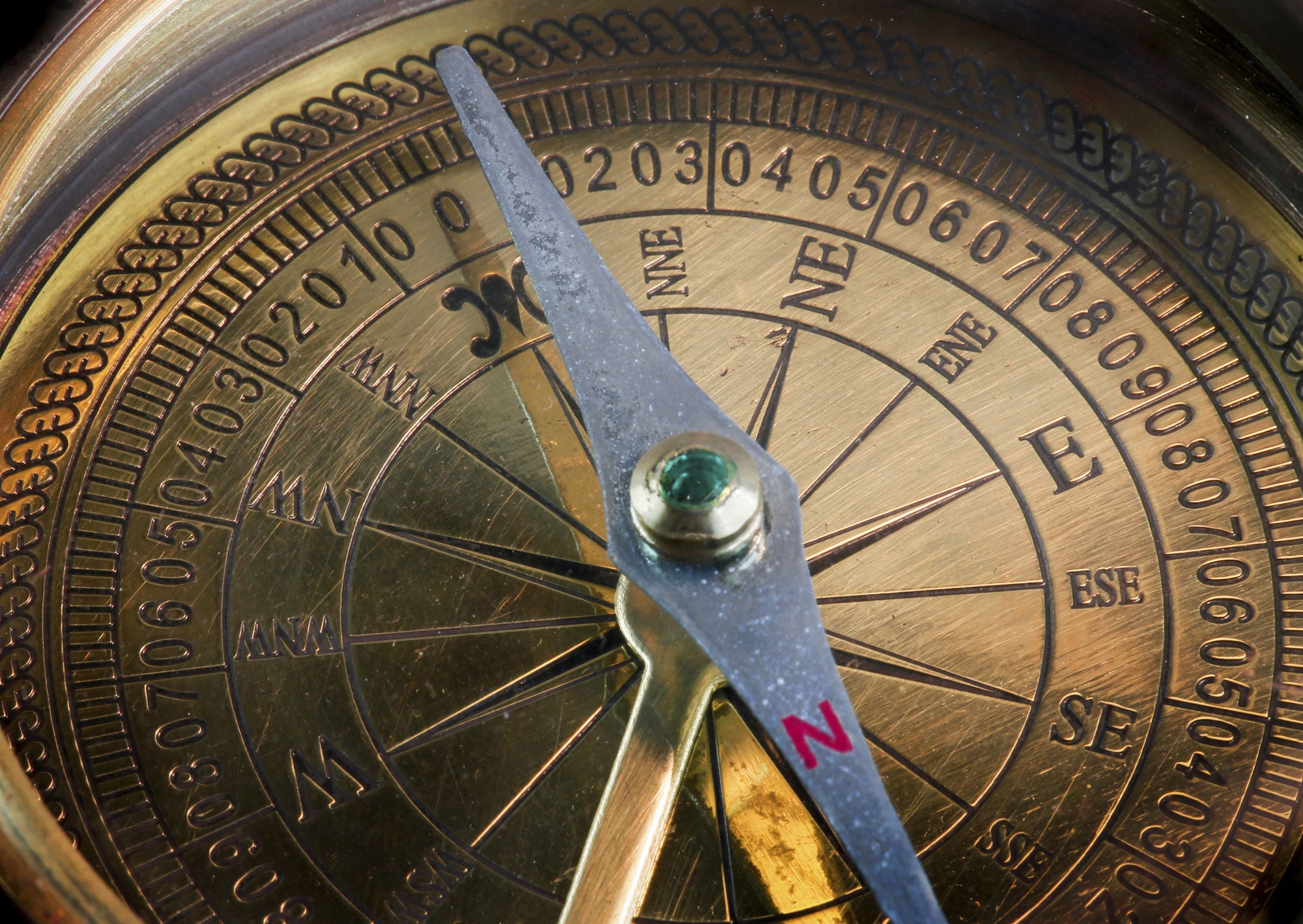 The four cardinal directions of the compass were first introduced by the Chinese in the Qin dynasty (roughly 200 BC).