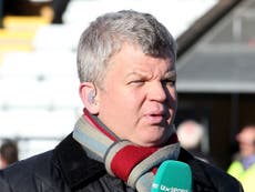 Adrian Chiles is, was, football. Television will be sadder for his