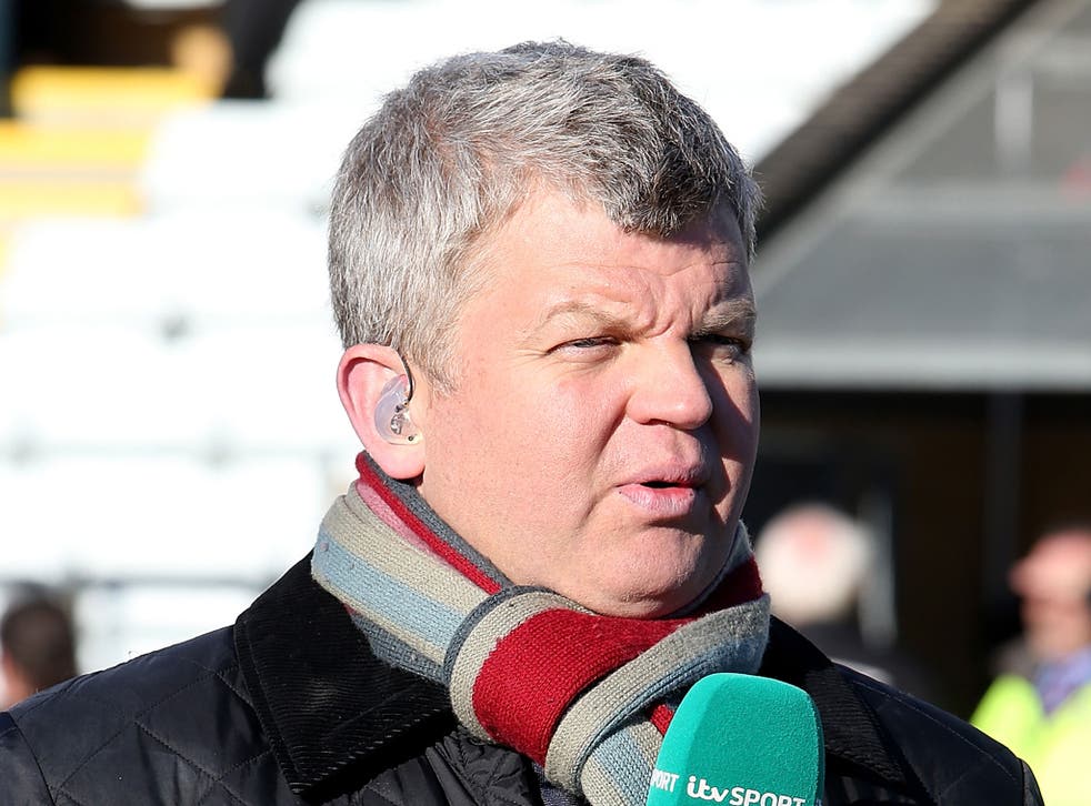 Adrian Chiles has been voted the most gaffe-prone footballing pundit