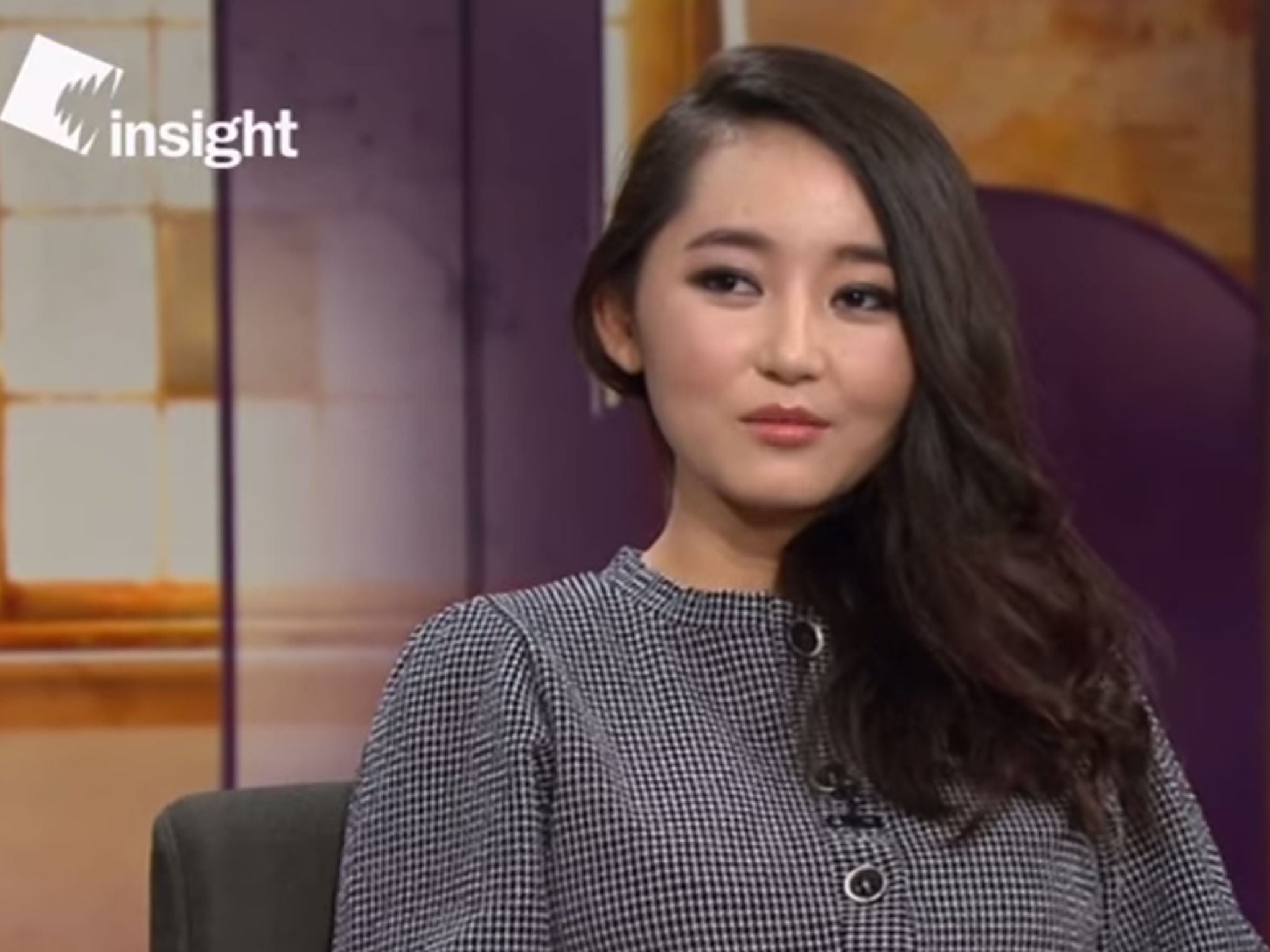 Yeonmi Park, 20, told SBS she had been brought up to believe Kim Jong-il was a 'god' who could read her mind
