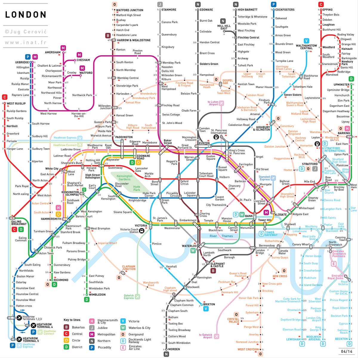 Inat Metro Maps The Independent The Independent