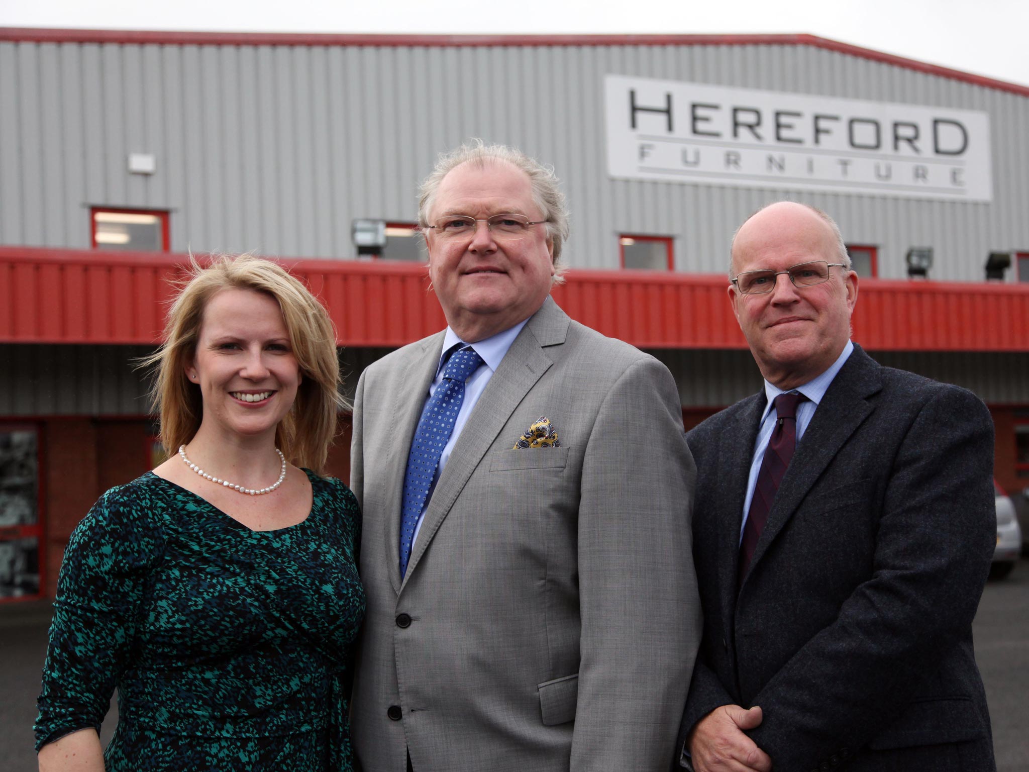 Warning sign: 'The New Troubleshooter' with Digby Jones (centre) and Kate and Mike Muxworthy