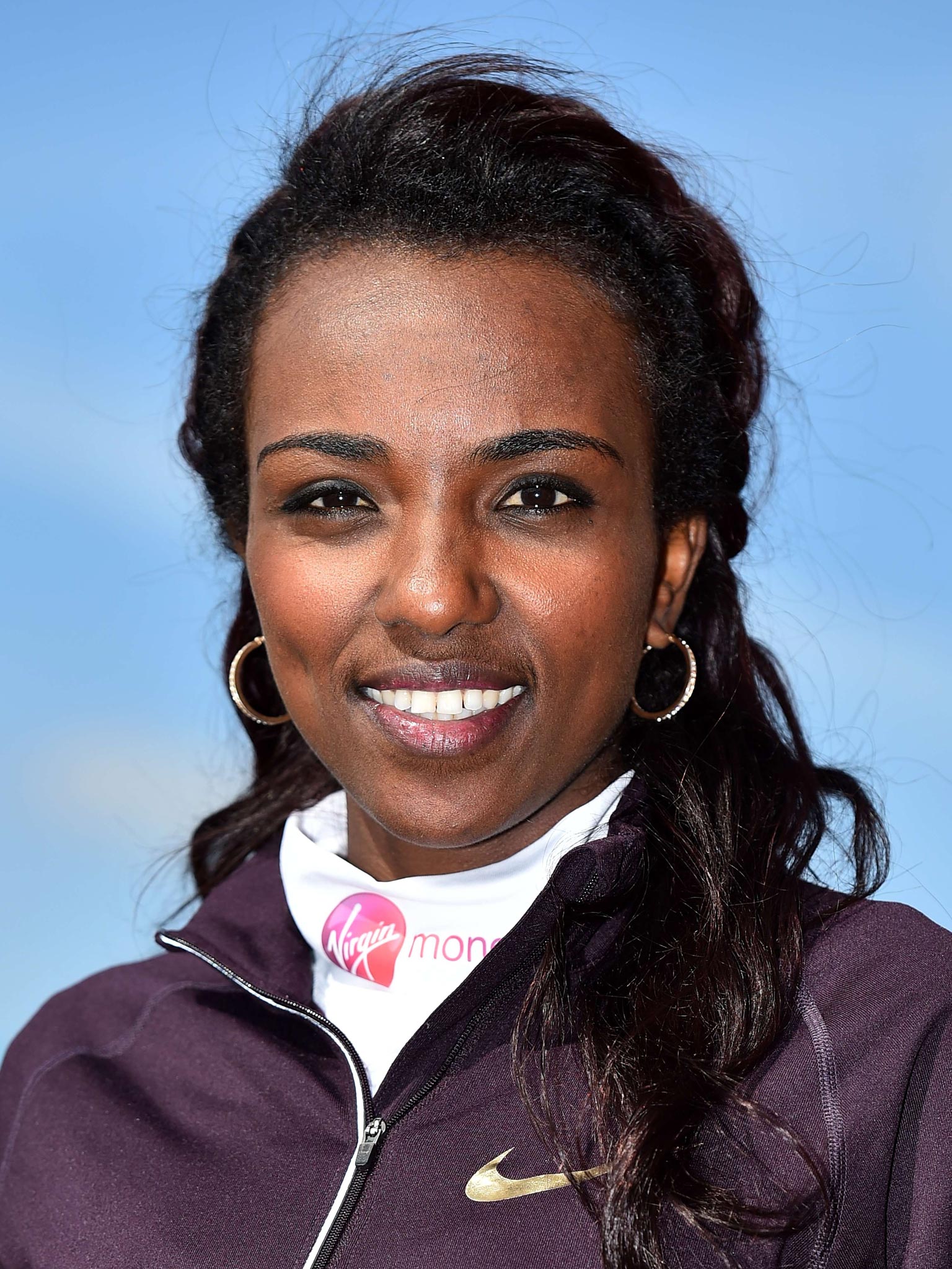Triple Olympic middle-distance champion Tirunesh Dibaba also runs
her first marathon on Sunday