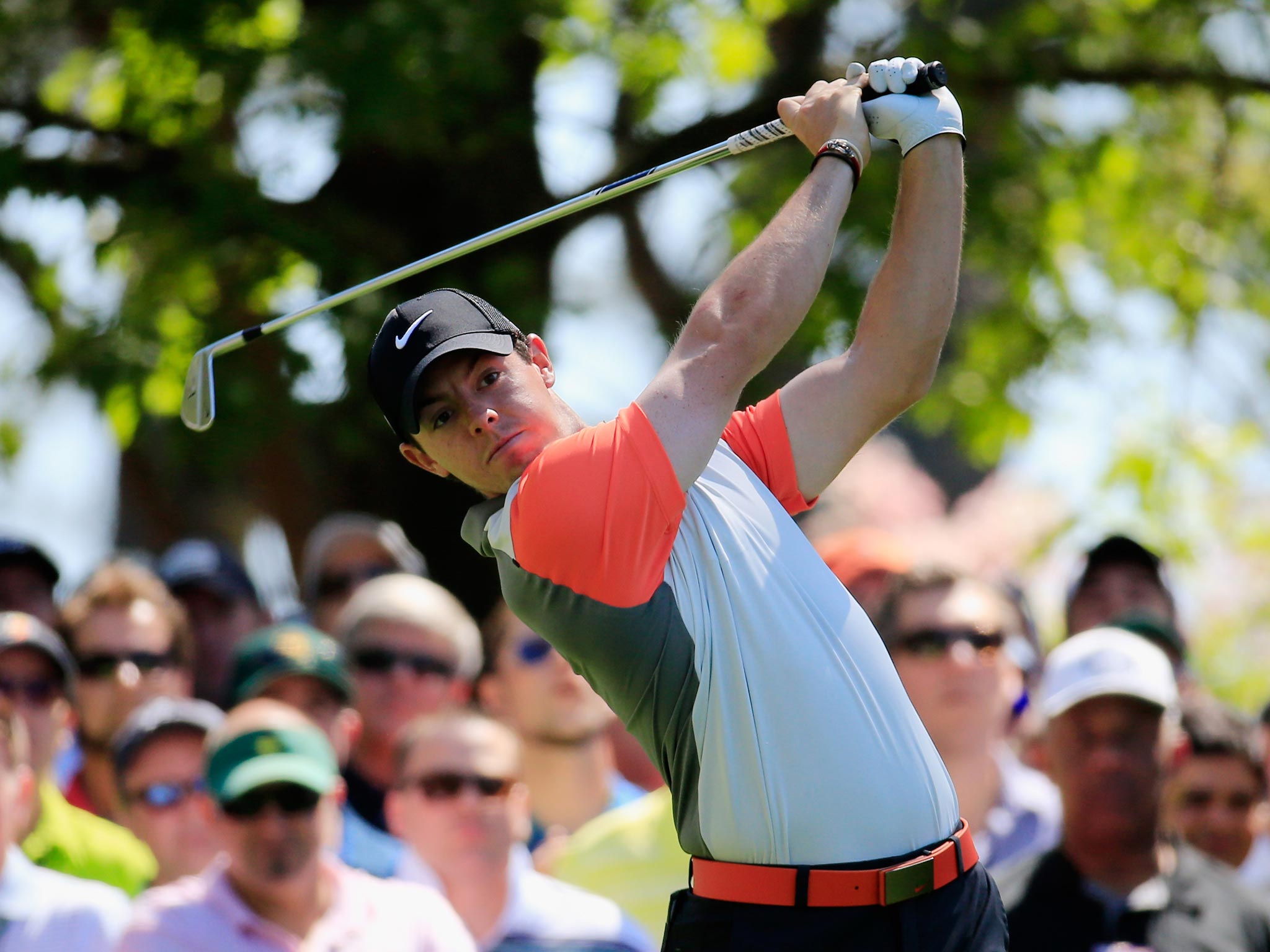 Rory McIlroy had three bogeys but did enough to show promise for
the weekend