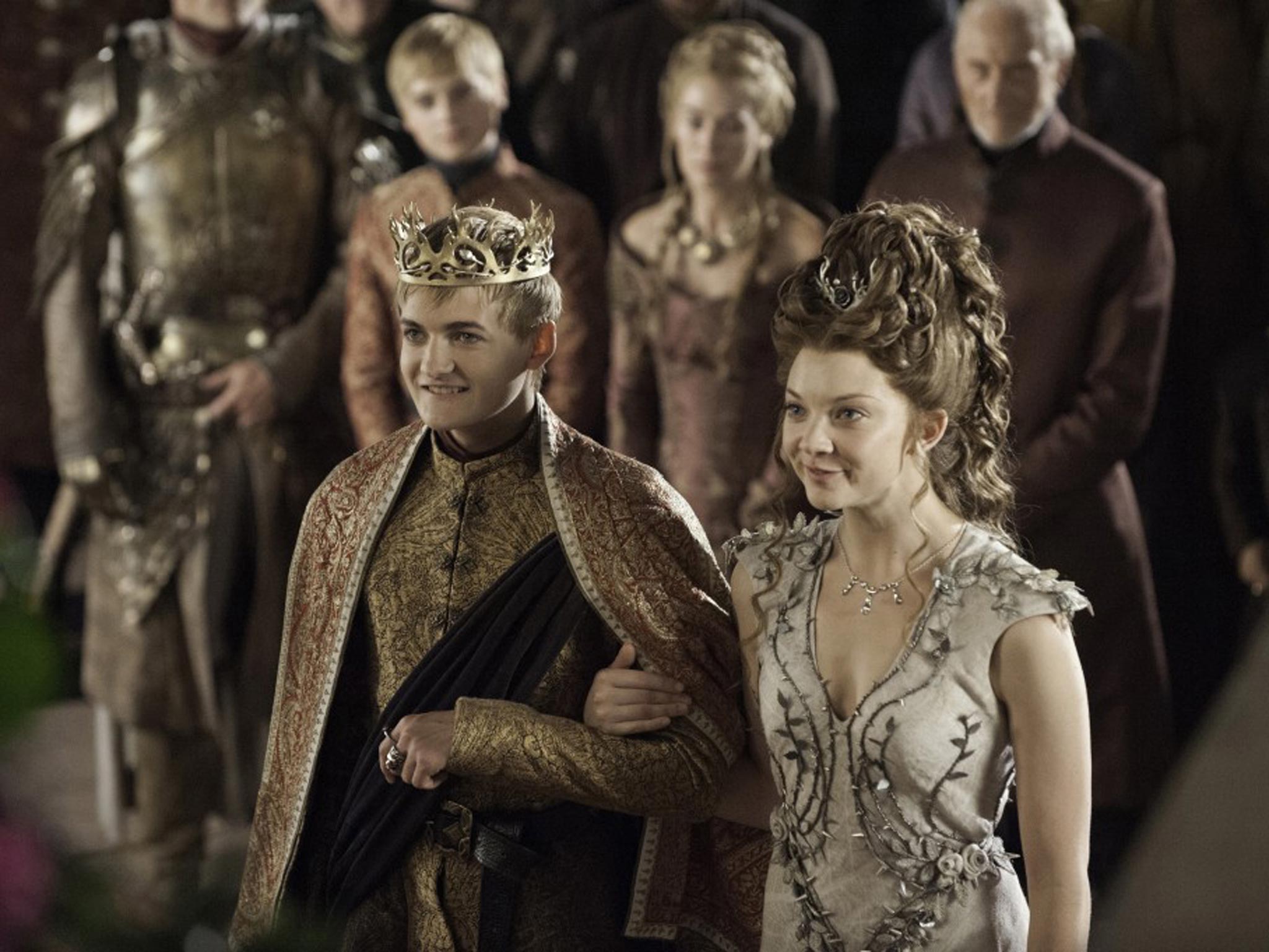 The Purple Wedding: Joffrey and Margaery Tyrell tie the knot