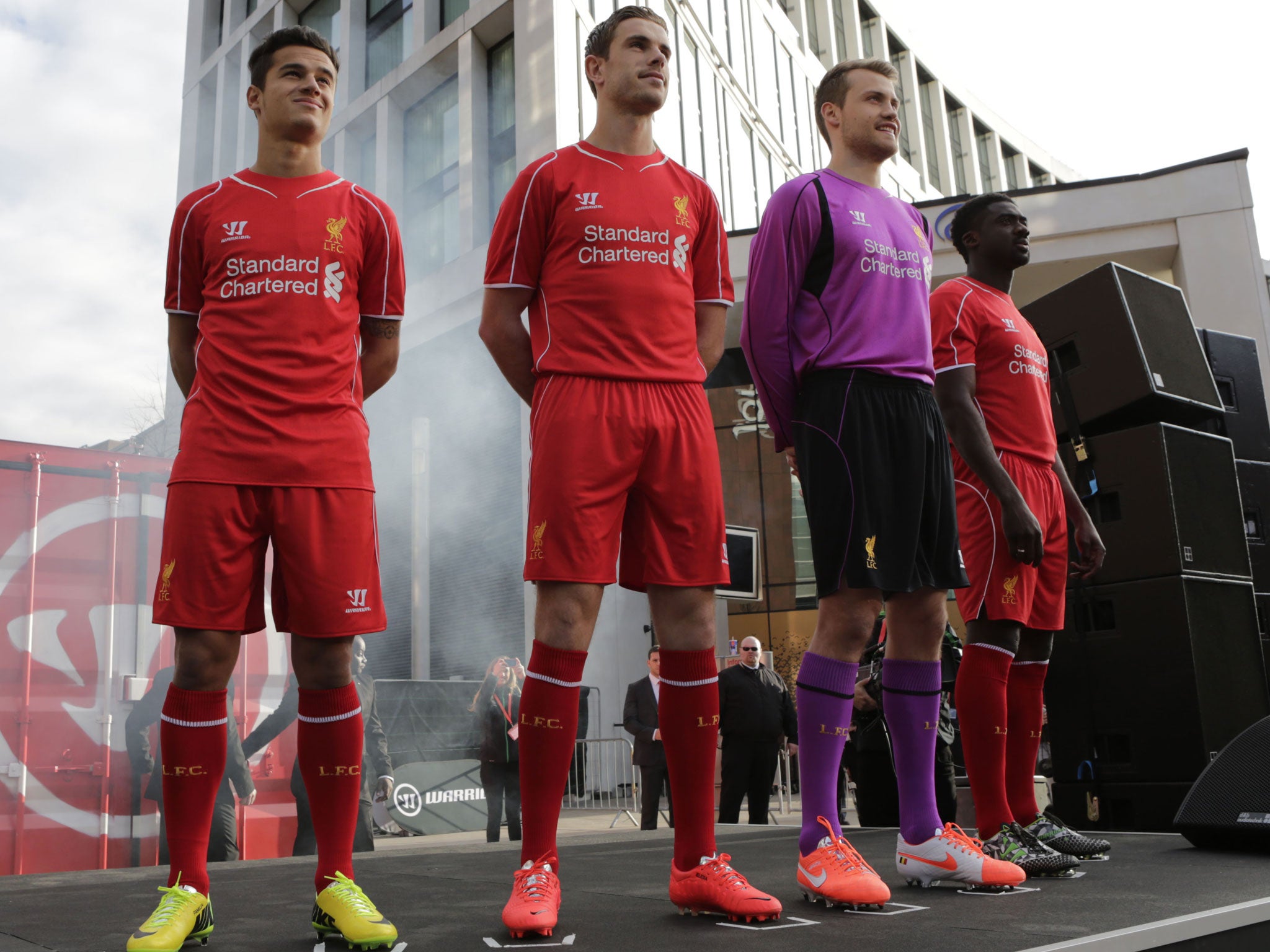 Liverpool's 2014/15 third kit is the most Warrior kit to ever Warrior 