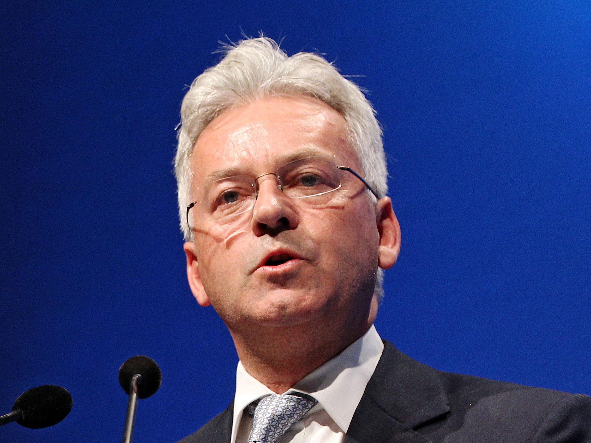 Former Tory minister Sir Alan Duncan