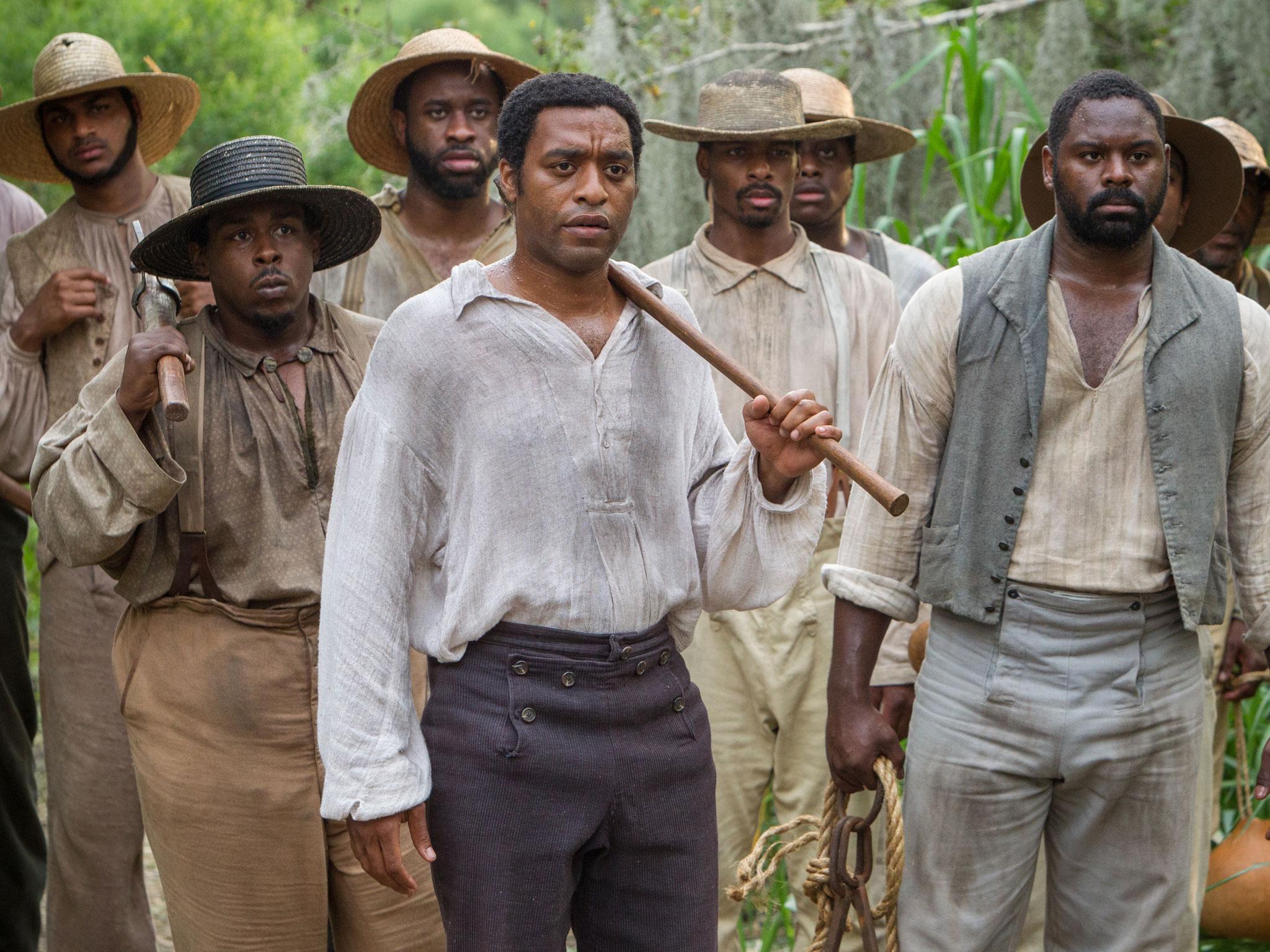 History man: Chiwetel Ejiofor in ‘12 Years a Slave’ 
