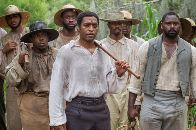History man: Chiwetel Ejiofor in ‘12 Years a Slave’ 