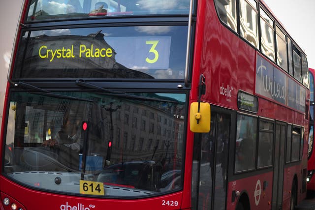 The attack happened on a London bus