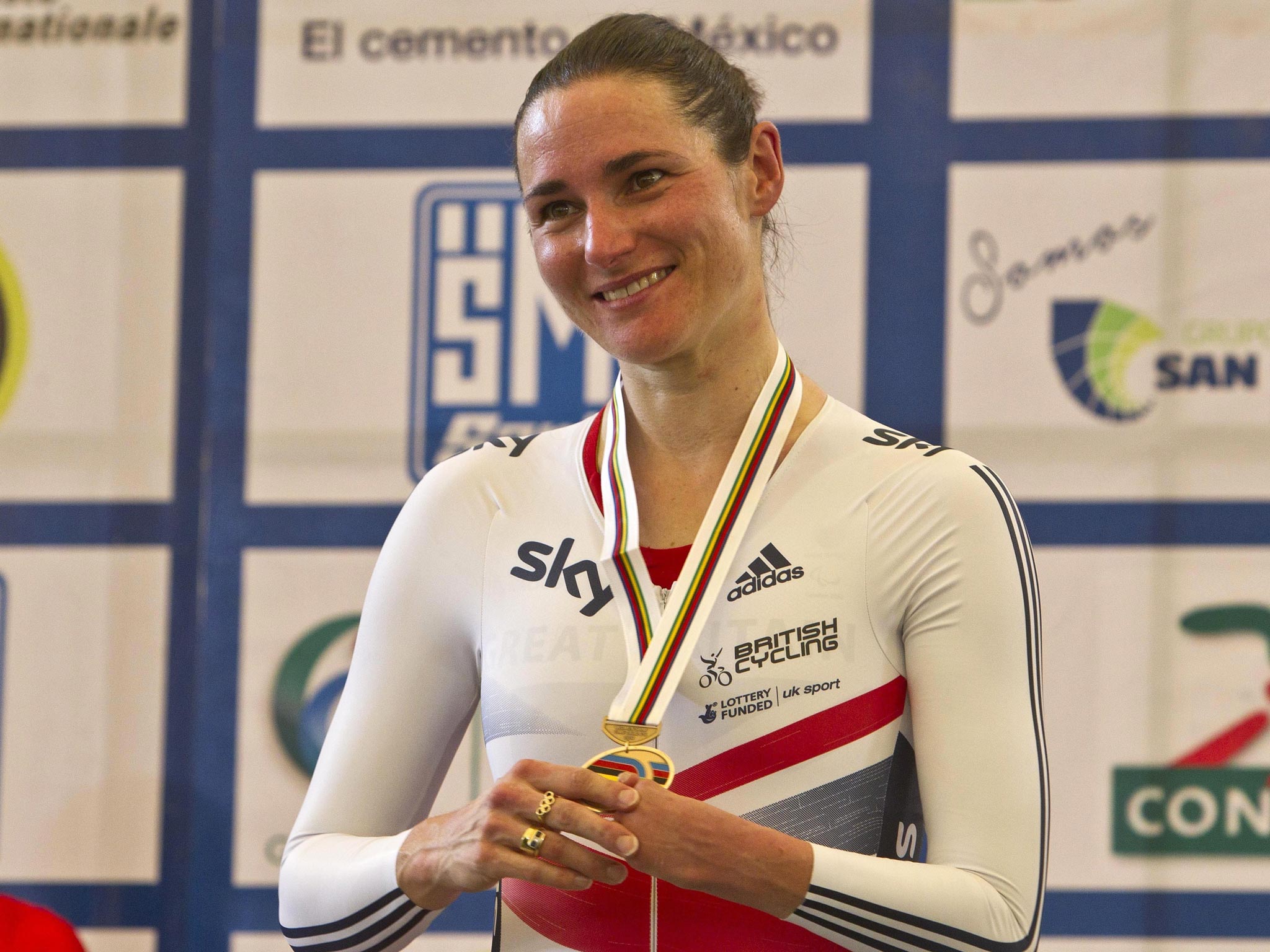 Sarah Storey won Great Britain’s first medal of the 2014 World Paracycling Track Championships