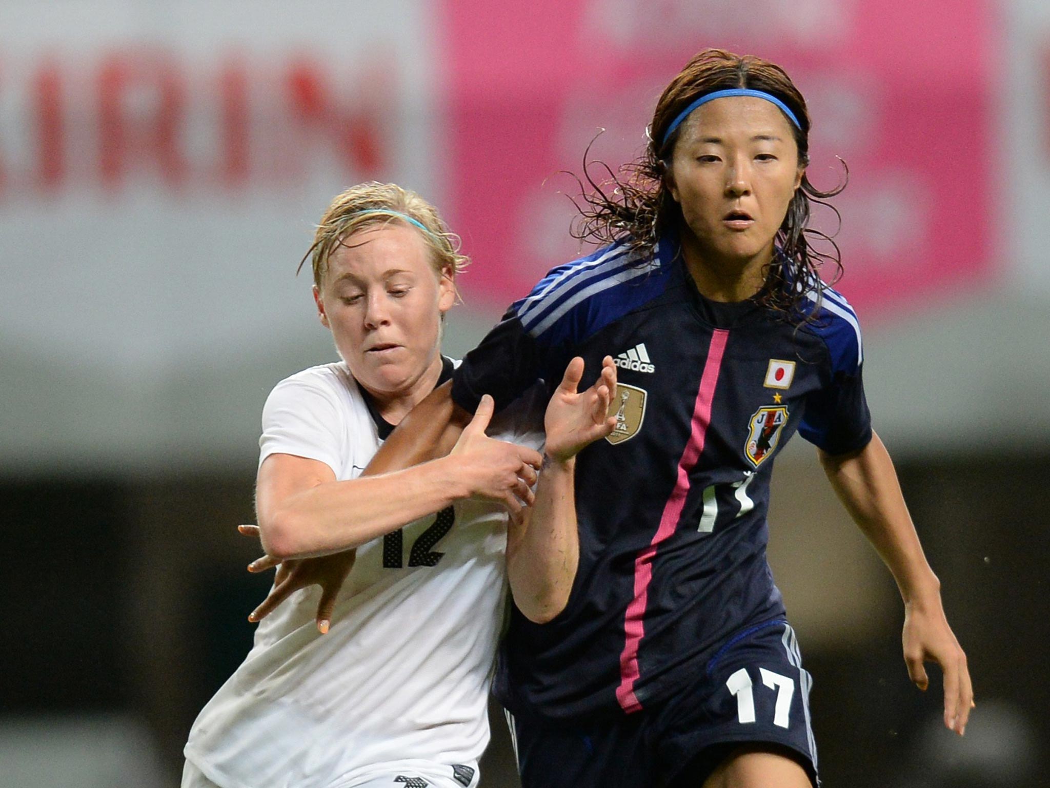 New Zealand’s Betsy Hassett (left) has signed for Manchester City, while World Cup-winner Yuki Ogimi will play for Chelsea in this season’s Women’s Super League