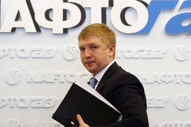 Andriy Kobolev, Naftogaz boss, said price rises were ‘unacceptable’