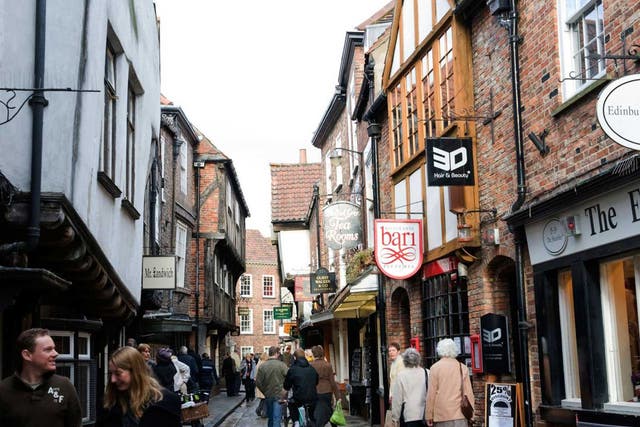 York’s Shambles, where independent shops thrive
