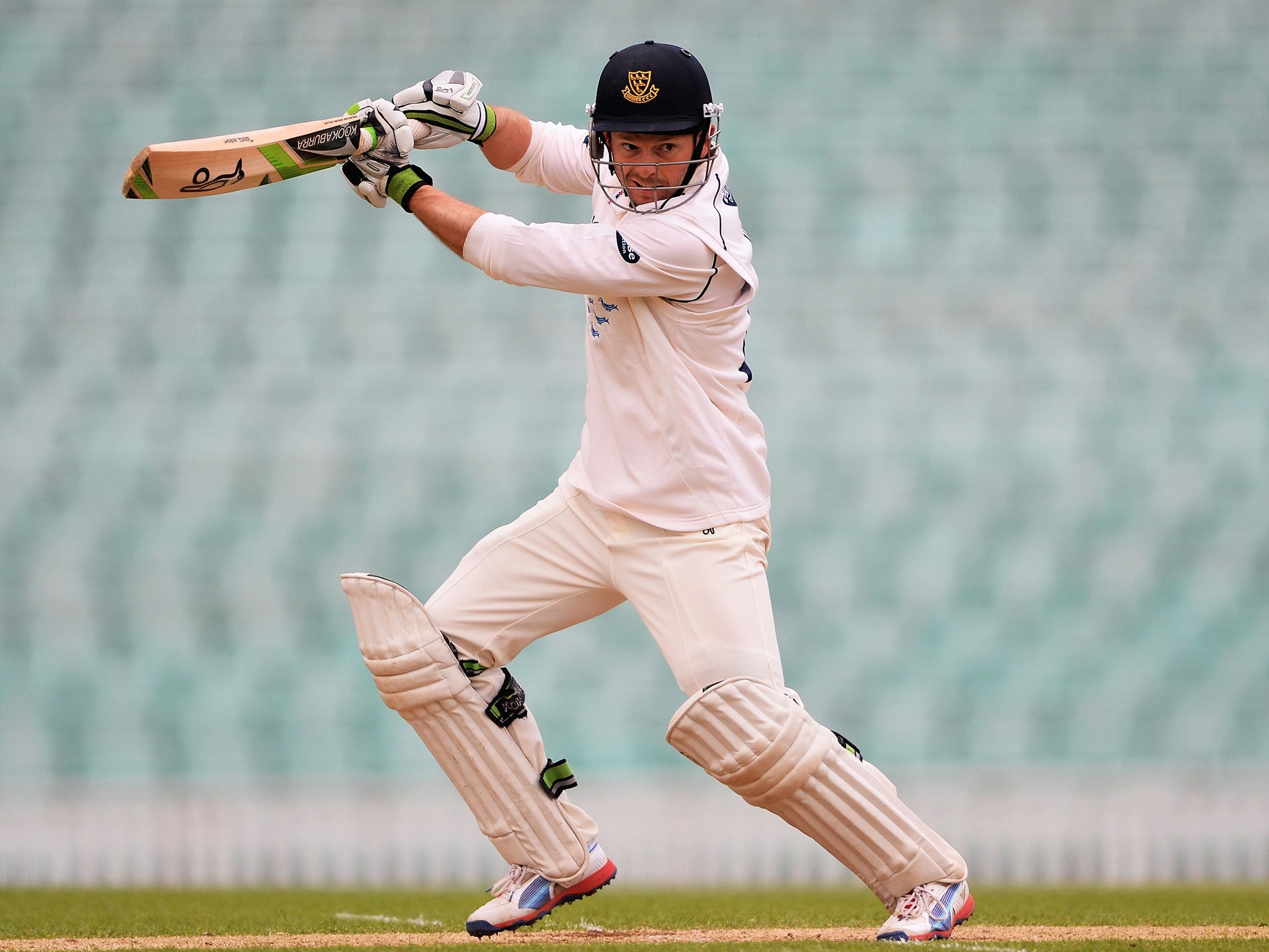 Sussex captain Ed Joyce scored a composed century on a day dominated by bowlers