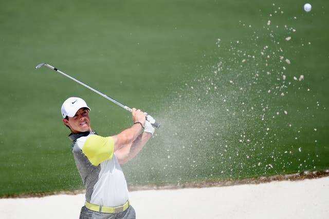 Rory McIlroy endures more frustration as he plays his way out the bunker