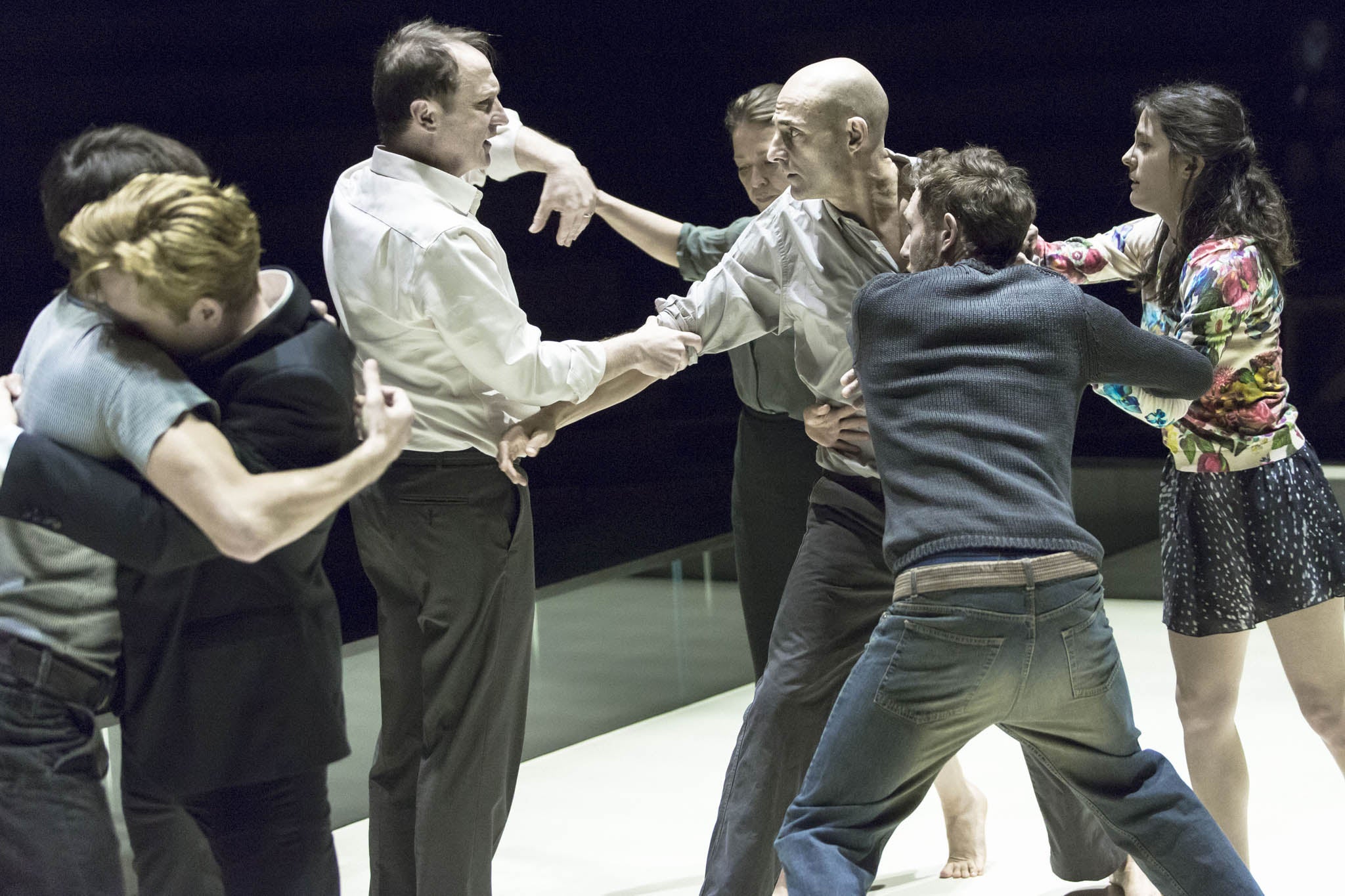 A scene from 'A View from the Bridge' at the Young Vic
