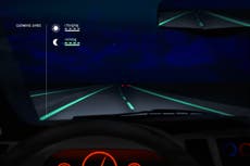 Glow-in-the-dark road markings replace street lights for highway in Netherlands