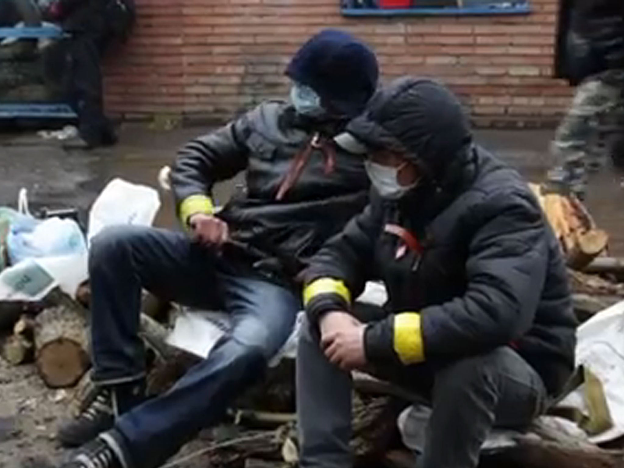 Pro-Russian separatists in Ukraine