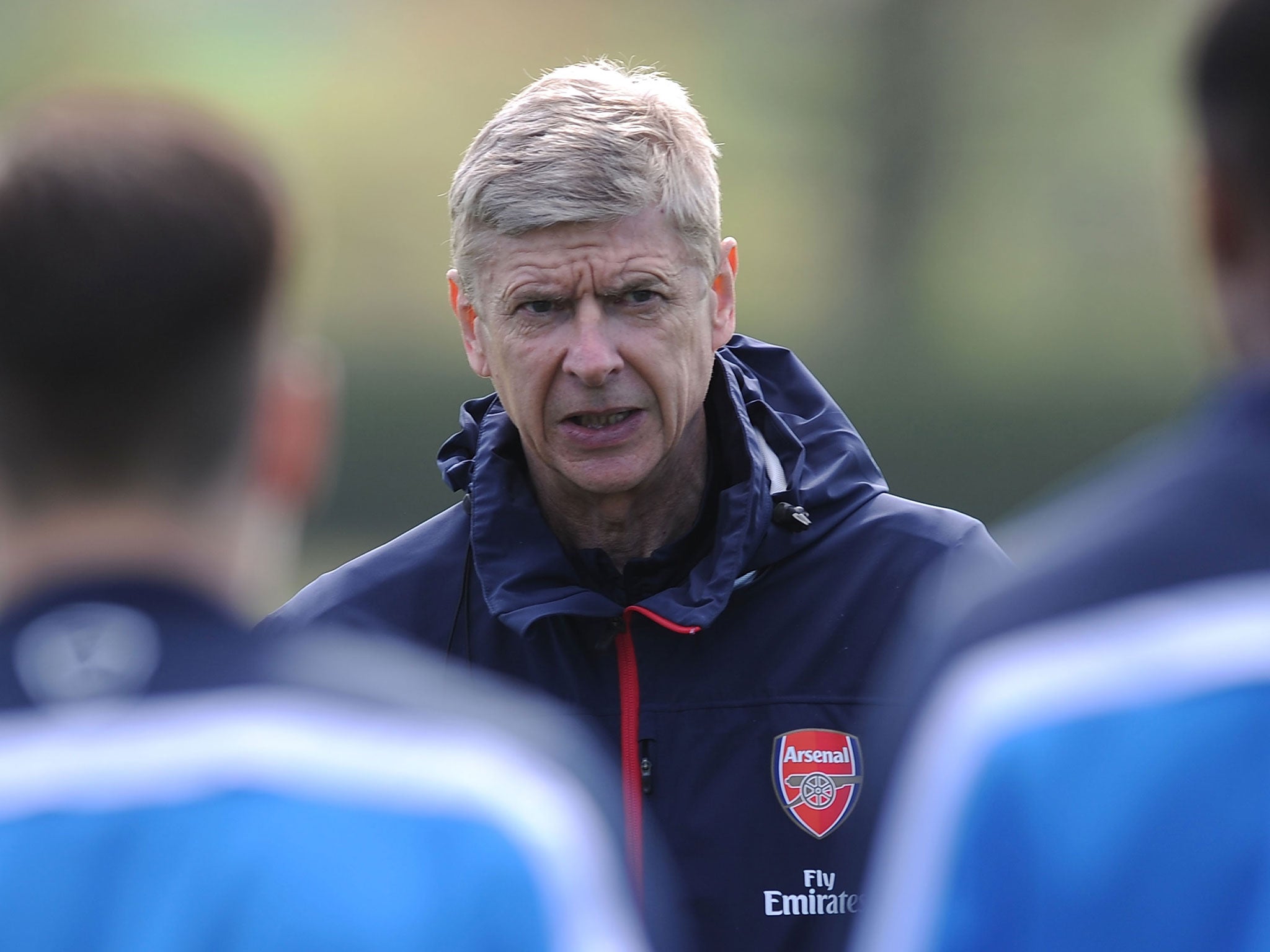 Wenger says he will not be bringing in a new centre-forward