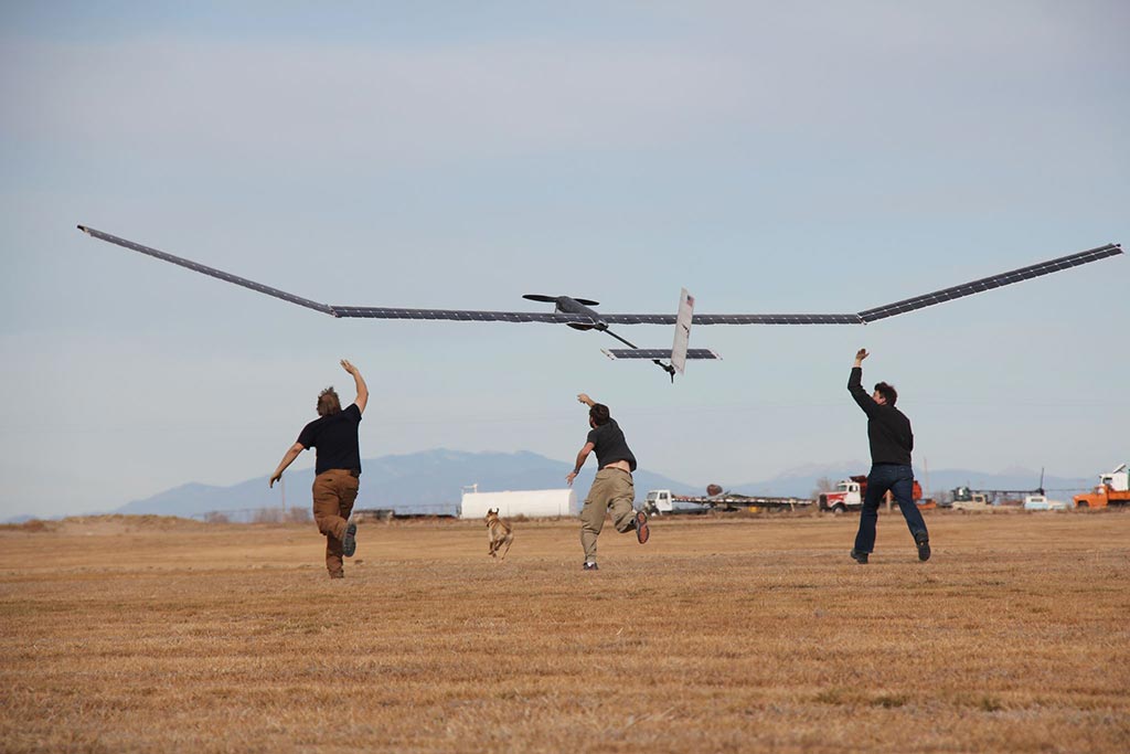 A test launch of a (much smaller) Titan Aerospace aircraft shows how delicate they are. Image credit: Titan Aerospace