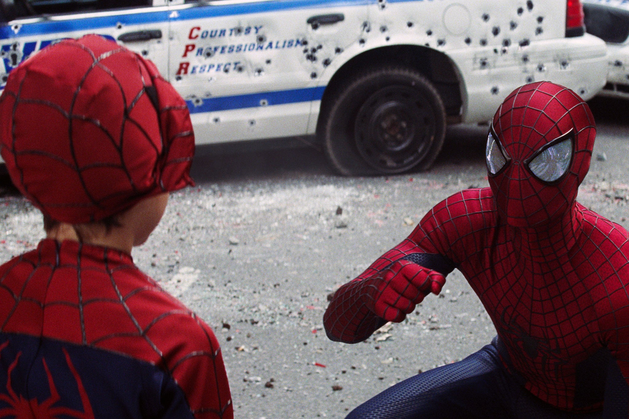 Andrew Garfield in ‘Amazing Spider-Man 2’