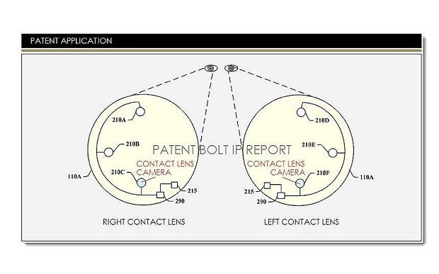 An image from Google's recent patent filing for an integrated camera. Image credit: Patent Bolt/Google