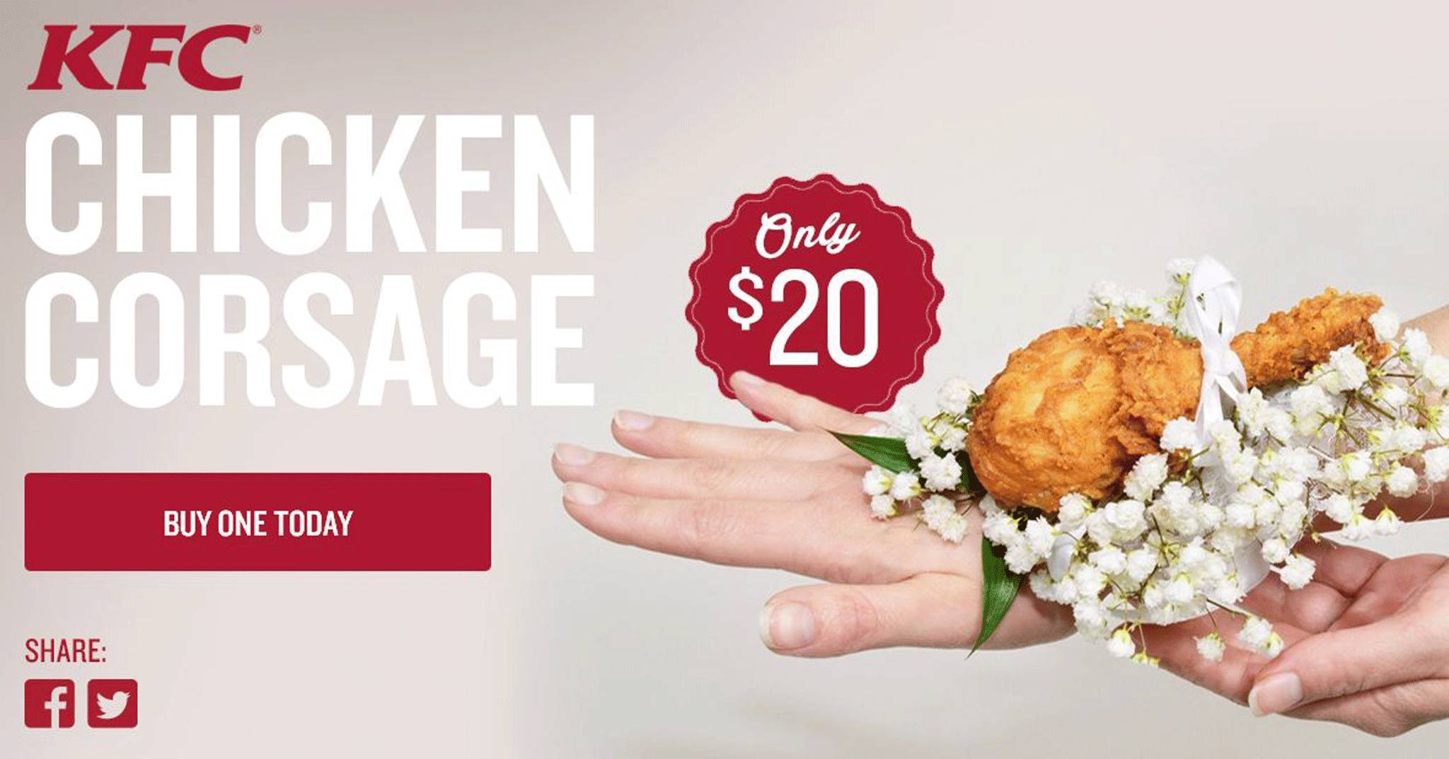 It's chicken, for your wrist!