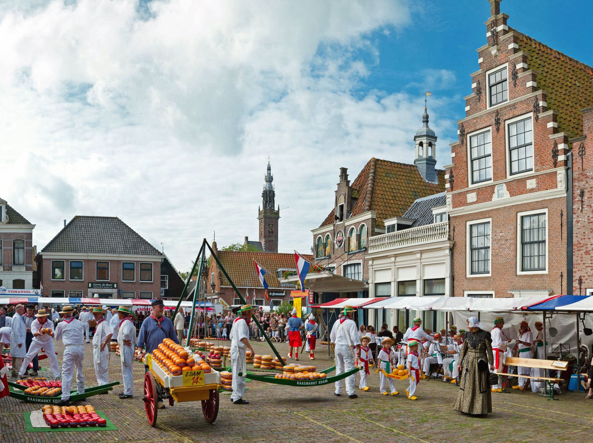 Say cheese: the town of Edam