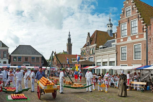 Say cheese: the town of Edam 