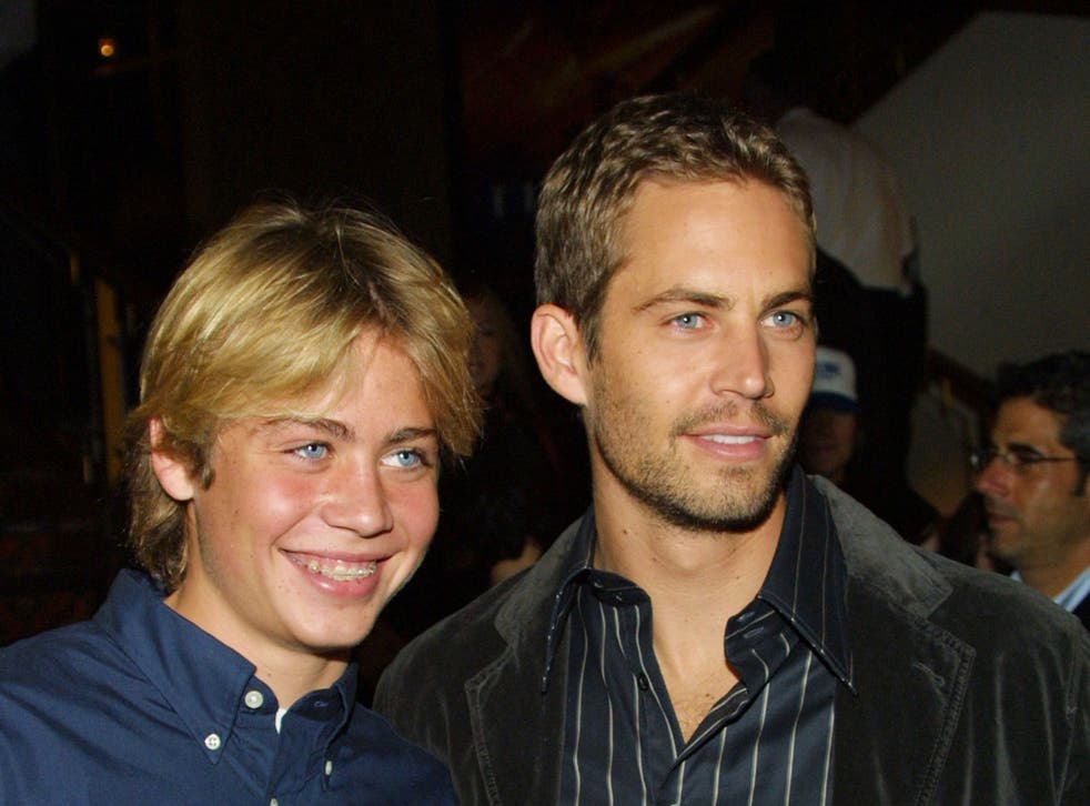 Cody and Paul Walker pictured in 2003.