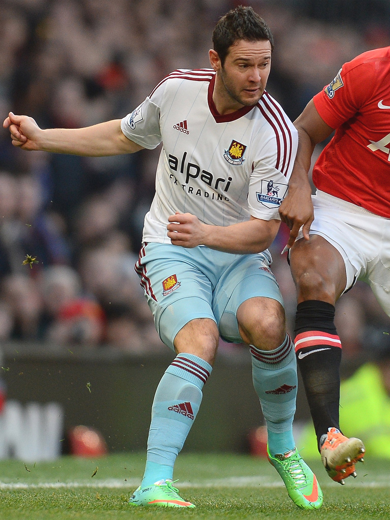 Matt Jarvis was criticised for not going down when fouled