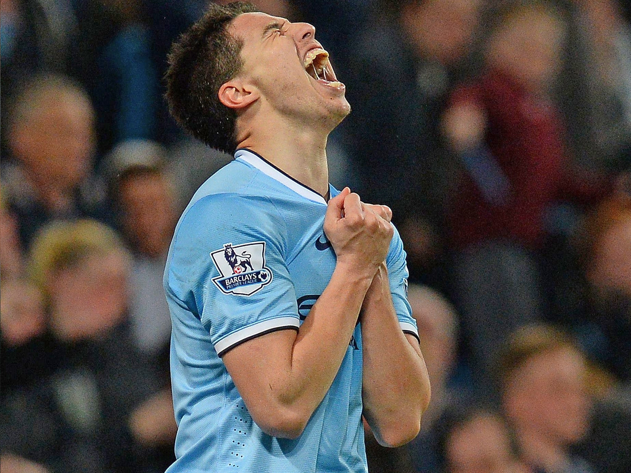 Samir Nasri was delighted with last night's result